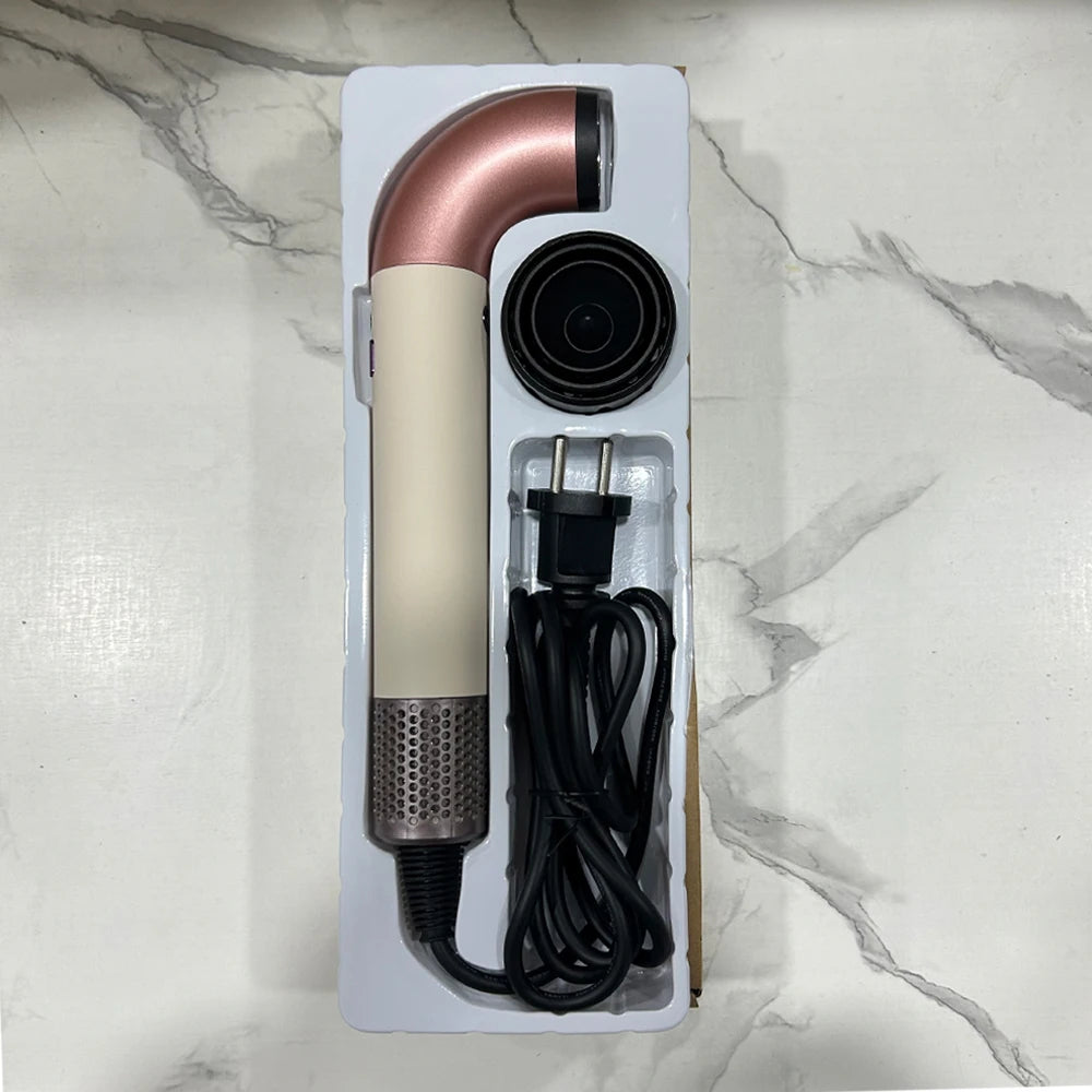 Ionic Hair Dryer 5 In 1 With Diffuser Professional Hair Care Appliances Women Salon Barber Leafless Hairdryer Super Hair Dryer