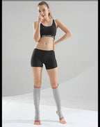 Zipper Compression Socks Men Women Knee Maternity High Socks Anti-Fatigue Stretchy Sox Outdoor Running Hiking Sports Socks