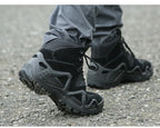 Men Casual Hunting Ankle Boots Outdoor Tactical Hiking Man Boot  Hunting Work Boots for Motorcycle Shoes Botas Militares
