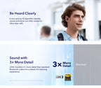 (EU stock) Soundcore by Anker Space A40 Bluetooth headphones, 98% automatic noise cancellation, wireless earbuds