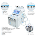 7 in 1 Dermabrasion Peel Spa Facial Machine Skin Rejuvenation Hydro Dermabrasion Hydro Aqua Face Deep Cleaning Skin Care Device