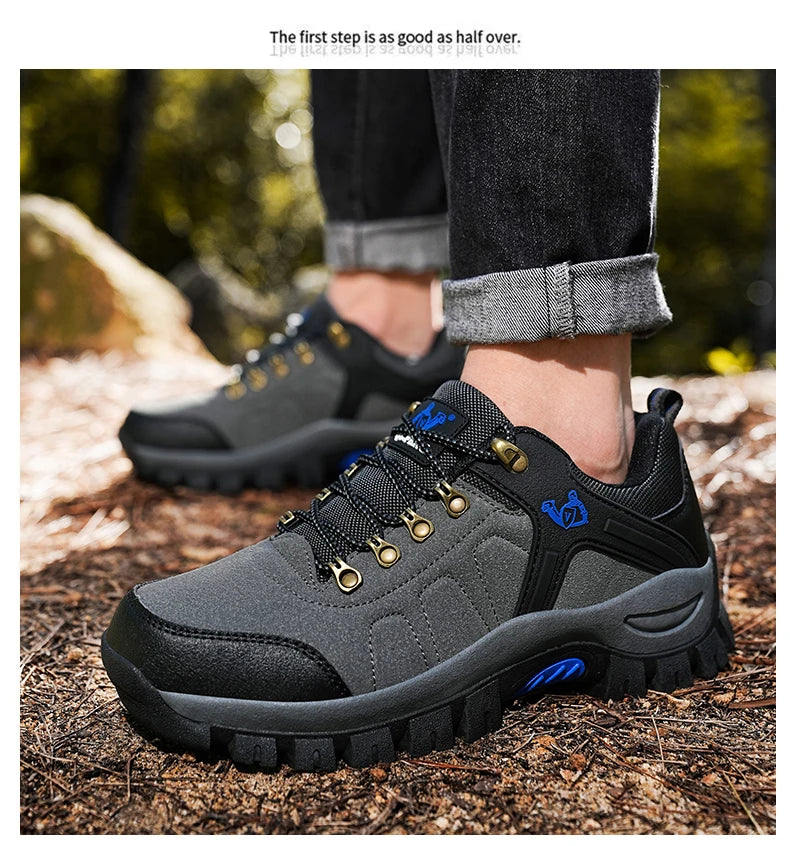 Mens & Women Classical Hiking Boots Summer Winter Outdoor Non Slip Fashion Sneakers Ankle Boot Boys Rubber Climbing Shoes Autumn