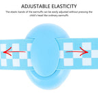 Baby Anti-Noise Earmuffs Sleeping Ear Protector Hearing Security Protection with Elastic Strap Kids Noise Cancelling Headphones