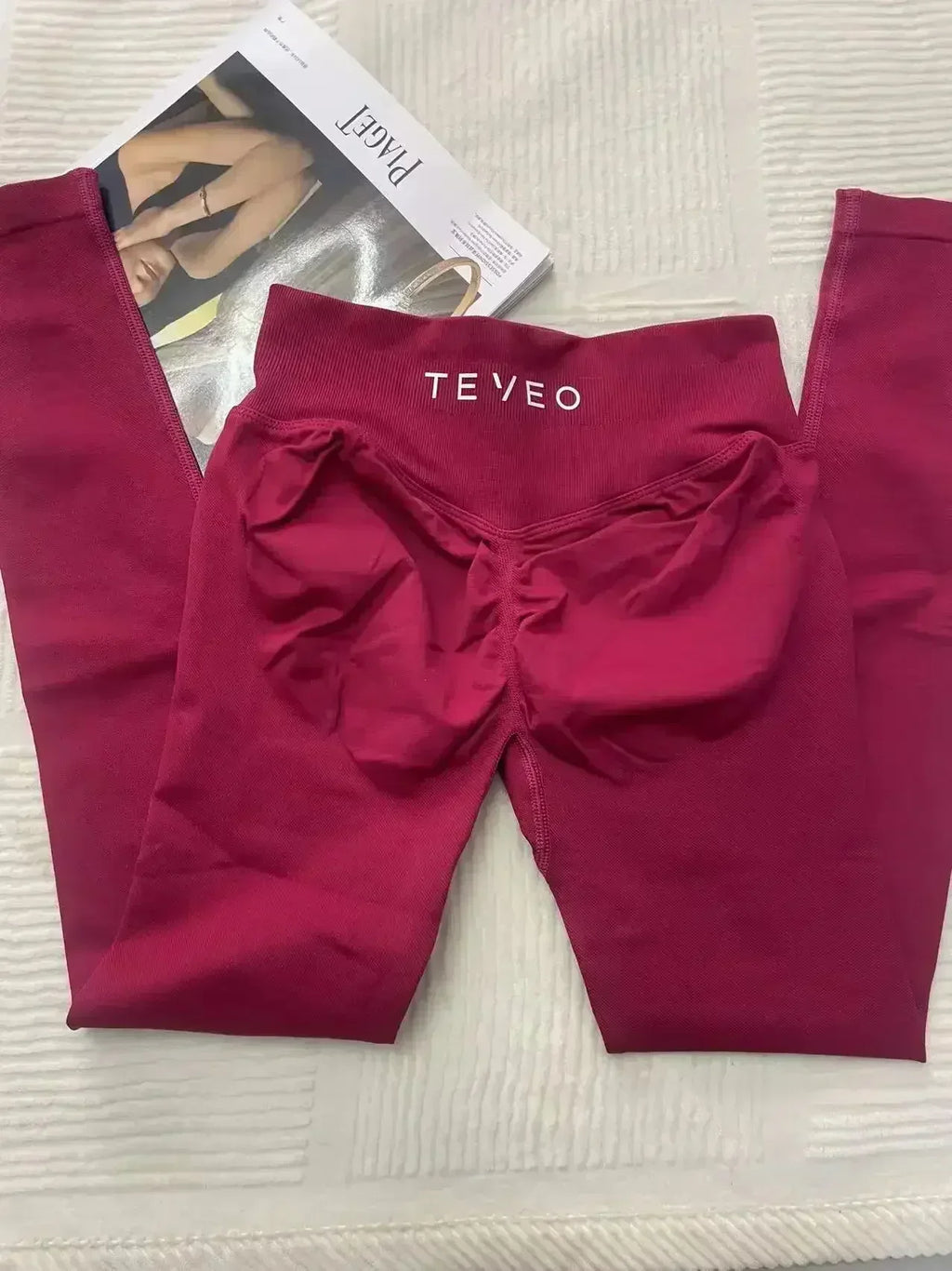 TEVEO – Leggings De Fitness Respirants Pour Femmes, Pantalons De Yoga De Haute Qualité, Pantalons De Cyclisme A Haute Elasticité