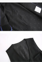 S-7XL Suit New (Blazer+ Vest + Pants) Korean Version of Slim-fit Work Clothes Fashion Business Men Casual Wedding Gentleman Suit
