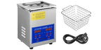 VEVOR Ultrasonic Cleaner Ultrasound Cleaner Portable Ultrasound cleaning Machine Multifunction 1.3L-30L Diswasher Home Appliance