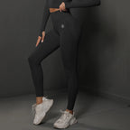 Allure The Brand Women Scrunch Seamless Leggings Seamless Peach Hip Training Yoga Pants Women's Sports Running Buttocks Body Fit