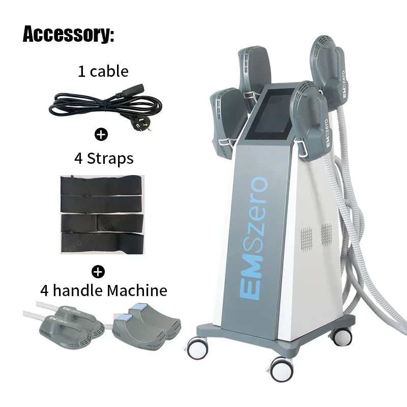 Newest Myoslim Neo RF EMS Body Sculpting Machine 6500W HI-EMT Muscle Stimulator Butt Lift Massage Equipment for Body Shaping