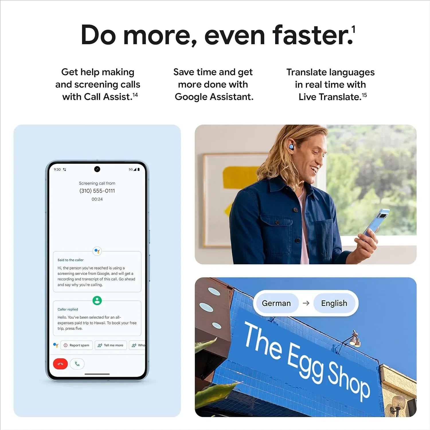Google Pixel 8 Pro, Google Tensor G3, 6.7, 50 MP and 48 MP, OLED 120Hz, IP68/water resistant, 5050 mAh, 5G