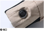 2023 new Pilot Bomber Jacket Coats Mens Cotton Cargo Jackets With Zipper Pockets Retro Casual Work Jacket Male Clothing Outwear