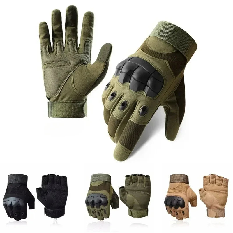 Motorcycle Camping Cycing Hiking Rock Climbing Tactical Gloves Touch Design Fitness Protection Sports Hunting Gloves Main image