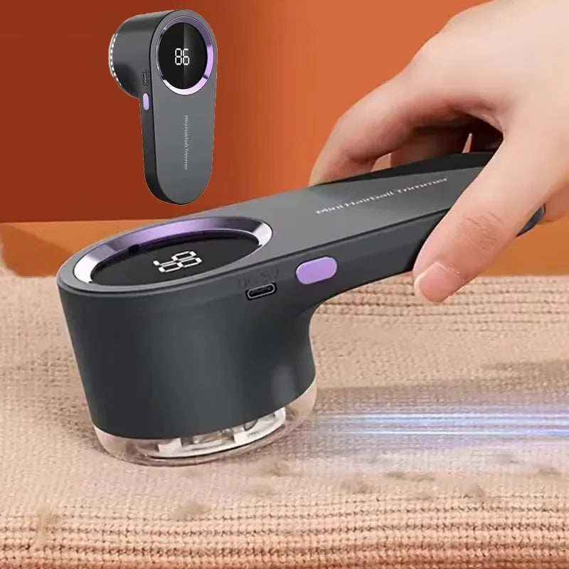 Lint Remover for Clothing LED Digital Electric Pellet Fluff Remover USB Rechargeable Fuzz Fabric Shaver Sweater Dropshipping Main image