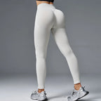Woman Seamless Sports Leggings Scrunch Bum Gym Legging  Solid Workout Yoga Pants Low Waistband Sports Tights 2026