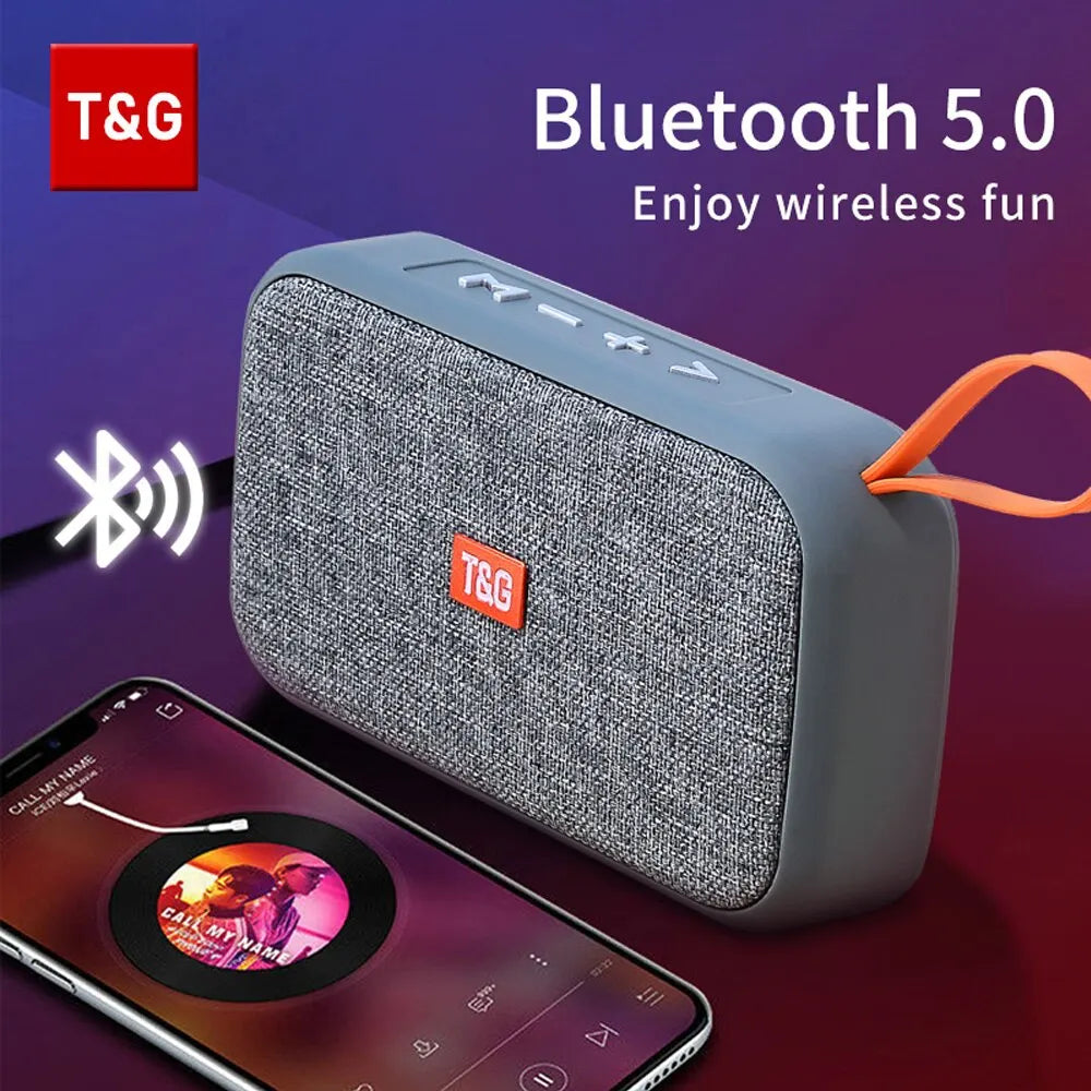 Speaker TG506 Portable Mini Wireless Soundbar Bluetooth 5.0 Outdoor Indoor HIFI Loudspeaker Support TF Card FM Radio Waterproof Main image