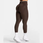 Hot Sale High Waist Seamless Scrunch Leggings for Women Yoga Pants Hip Lifting Running Gym Workout Tights Ignite Sculpt Series