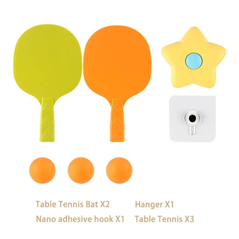 children's parent-child toys hanging table tennis trainer children's indoor practice sensory suspended birthday gifts,