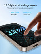 SERVO 15SE Super Mini Smartphone Android System 2GB+16GB Play Store Wifi Dual SIM 3.0" Small Pocket Cheap Smart Phones 3G WCDMA