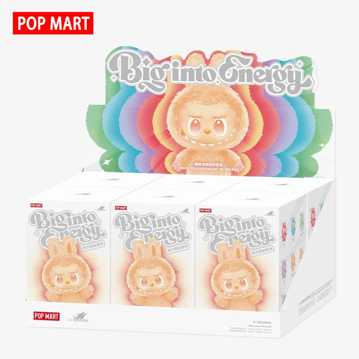 Labubu doll - THE MONSTERS Mystery Box, 100% genuine - Macaron color, It's the perfect gift for children, family and frict Gift