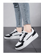 Fashion Women Casual Shoes Breathable Walking Flat Shoes Sneakers White Female Footwear Sports Running Outdoor Walking For Men