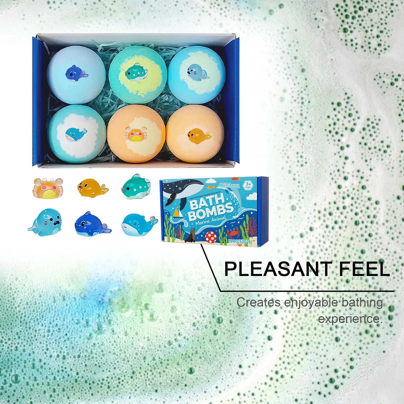 Ocean Series Fun Bath Balls for Kids Ocean Series Fun Bath Balls for Kids Ocean Series Fun Bath Balls for Kids
