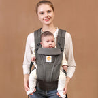 Egobaby Omni Breeze Baby Carrier All Carry Positions Breathable Mesh with Enhanced Lumbar Support & Airflow (7-45 Lb)