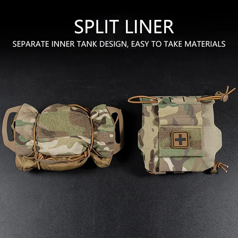 IFAK Kits Tactical First Aid Kit MOLLE Medical Pouch Rapid Deployment Emergency Survival Kit Outdoor First aid Survival Kit