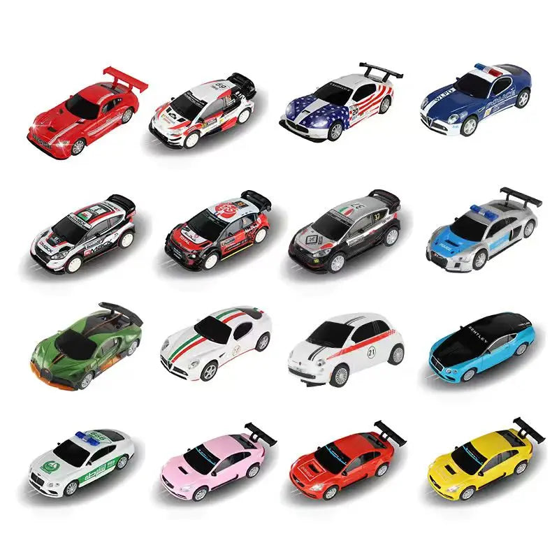 Analog Slot Car 1:43 Scale Continental GT Polestar SLS Romeo 8C WRC Rally R8 Police For Carrera Evolution Most 1 43 Tracks Cars Ürün ana görseli