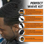 Deep Wave Control Pomade 360 Biotin Sport Strong Hold Wave Hair Gel With Brush Wavy Hair Oil Shampoo Conditioner Styling Care