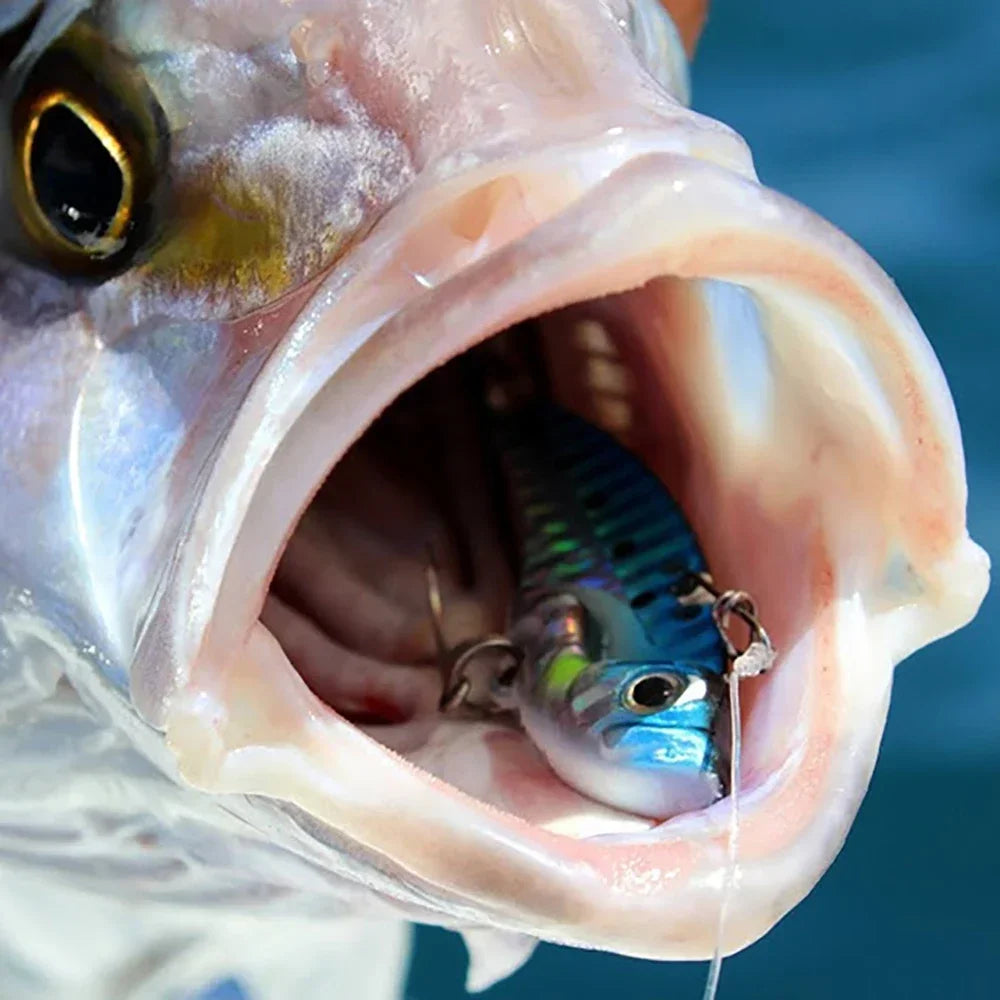Metal Jig VIB Lure 7g 10g 15g Spoon Spinner Laser Painting Fishing Tackle Treble Hooks Swimbait Pesca Bait Spinnerbait VIBRATION
