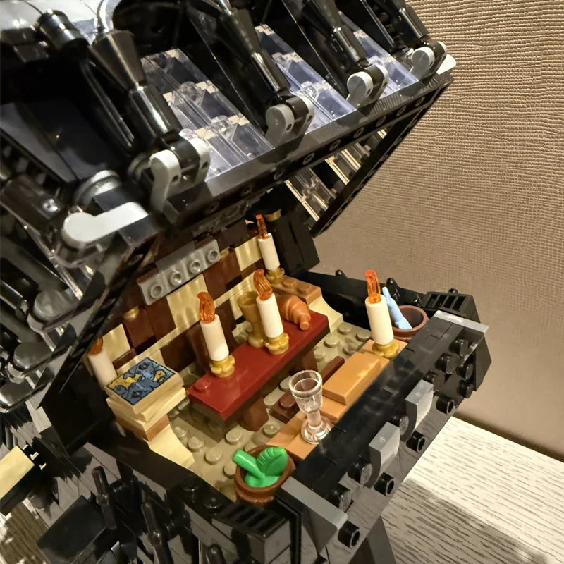 2025 NEW  Pirates Of The Caribbean Ship Revenge Warship Black Pearl Sailboat Building Block Bricks  Assembly Toys Kid Gift