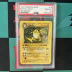 DIY 1999 PTCG GAME English Version 1ST EDITION CHARIZARD BLASTOISE Collection Card 10Points Rating Card Anime Game Card Gift Toy
