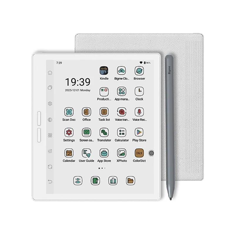 Bigme B751C S eReader 7''color e-ink electronic book, 300 ppi, 4+64GB, Android 14 OS built-in Google Play, Portable eBook Tablet Ürün ana görseli