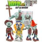 PLANTS VS ZOMBIES Crazy Dave Game Action Figure Roadblock Iron Bucket Grim Reaper Zombie Model Doll Kids Toys Children's Gifts