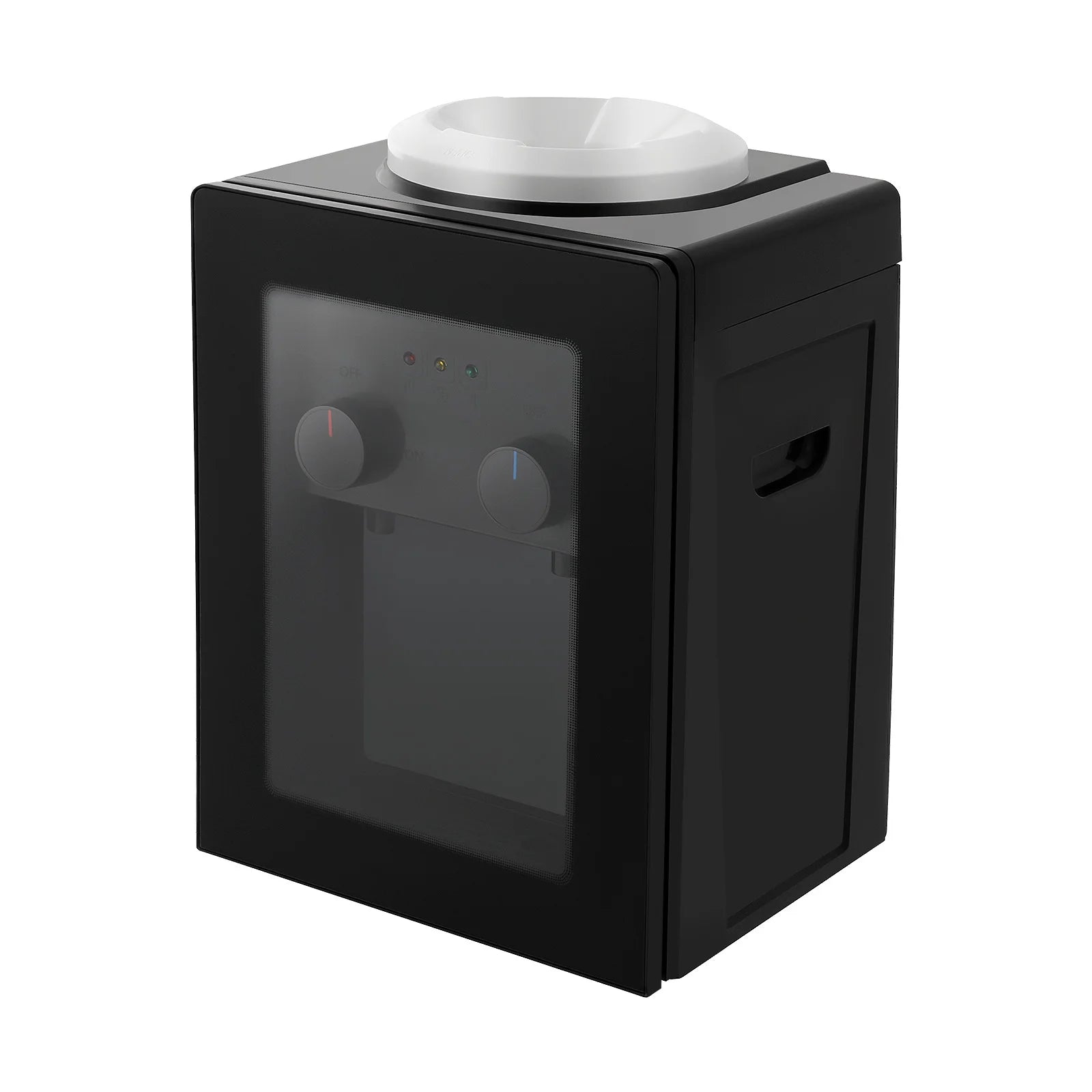 Compact Electric Water Cooler Fast Heating Hot Cold Desktop Dispenser with Removable Basin for Home Office Bedroom Use Secondary image