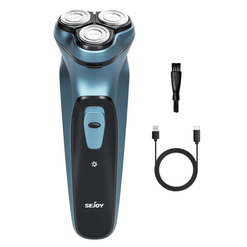 Electric Shaver for Men,Wet & Dry Shave Hair Trimmer,Waterproof  for Men Cordless Razor with Pop up Trimmer Precision Trimmer
