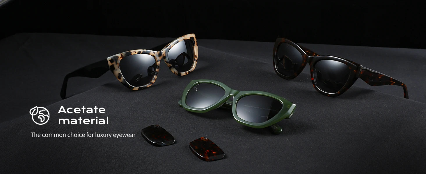 ZENOTTIC Polarized Sunglasses Women Cat-Eye: Trendy Cateye Sunglasses for Woman - Cute Sun Glasses UV400 Protection