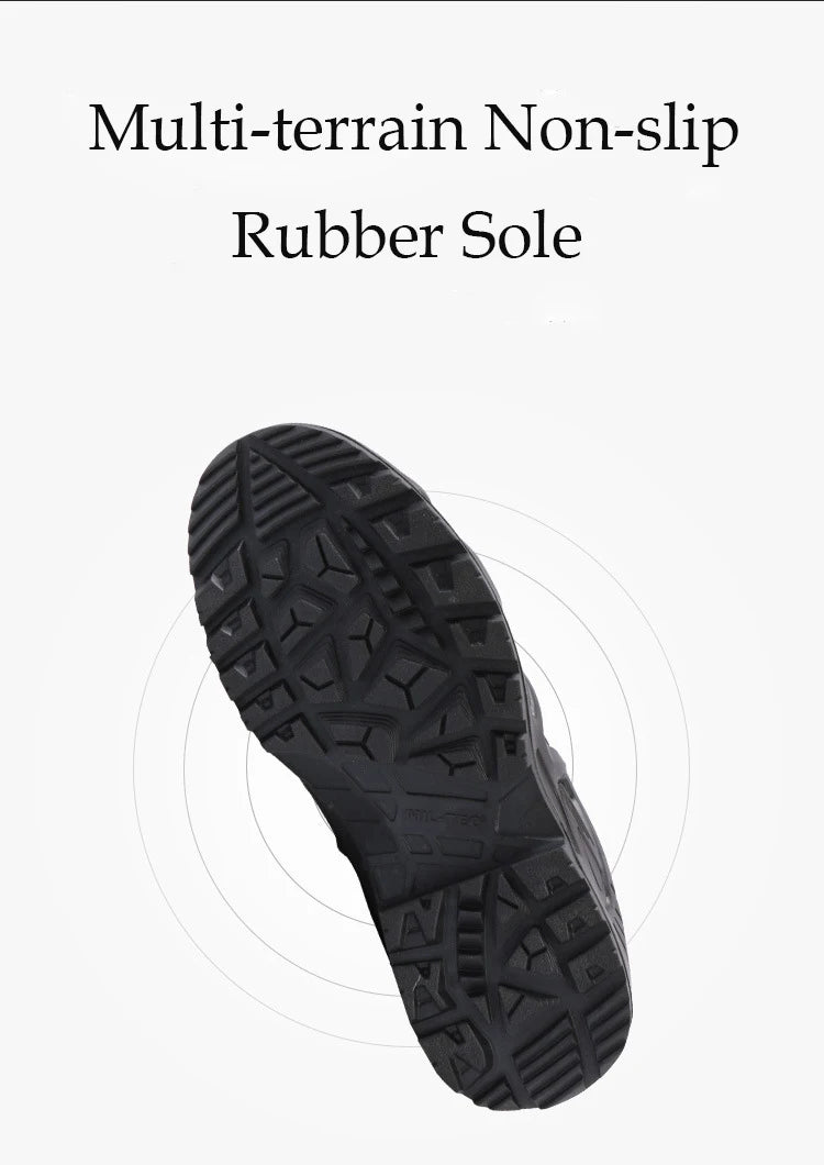 Men Casual Hunting Ankle Boots Outdoor Tactical Hiking Man Boot  Hunting Work Boots for Motorcycle Shoes Botas Militares