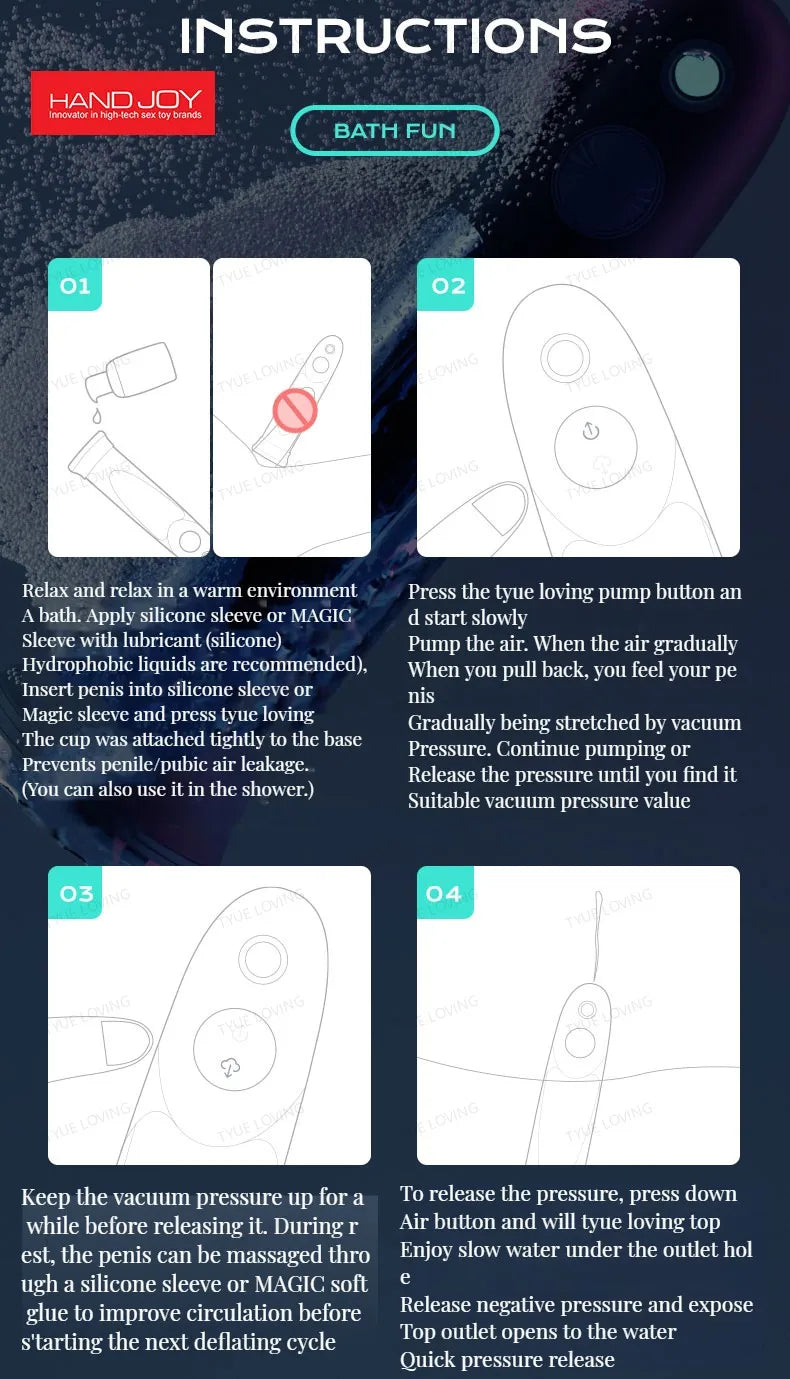 Penis Pump Penile Thicken Penis Exerciser Sex Toys for Man Electric Sextoys Dick Enlargement for Men Cock Stretch Devices