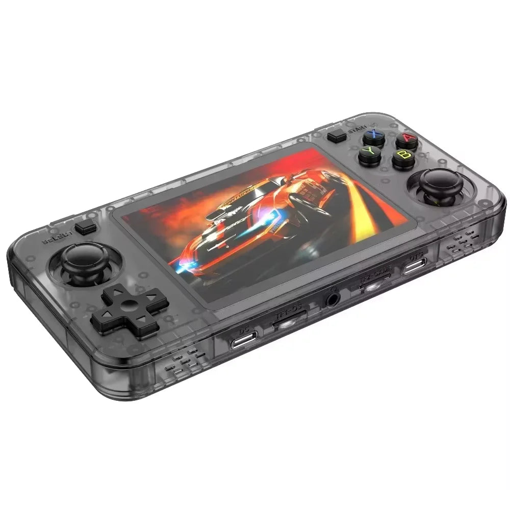 R36S Retro Handheld Video Game Console Linux System 3.5 Inch IPS Screen Portable Pocket Video Player R35S 64GB 15000 Games