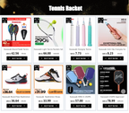 Kawasaki Beach Tennis Racket Carbon Fiber Soft Face Tennis  Paddle  Racquet with Protective Bag Cover