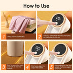   Lint Remover for Clothing 3 Speeds LED Digital Electric Pellet Fluff Remover  Rechargeable Fuzz Fabric Shaver Sweater Hair
