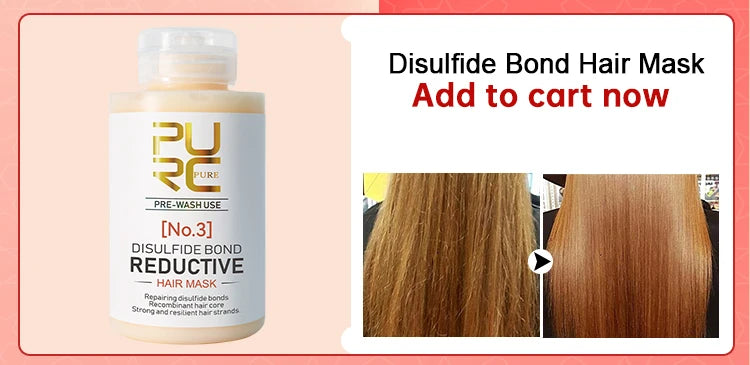 PURC 1000ml Keratin Hair Straightening Smoothing Treatment For Curly Frizzy Hair Care Brazilian Keratin Products Professional