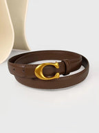 Vintage Spicy Girl High-End Women's Belt Versatile Fashion Accessory for Jeans And Dress Pants Temperament Niche Style
