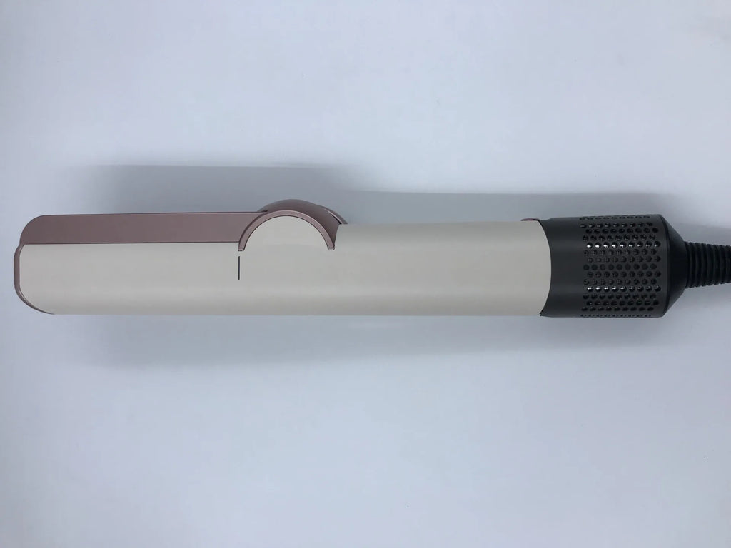 Professional 2 In 1 Hot Air Flat Iron Hair Straightener Dryer With Negative Ions Smooth Frizz-Free Hair Styling Tool