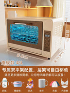 220V UV Disinfection Cabinet Portable Sterilizer for Baby Bottles Tableware Household Kitchen