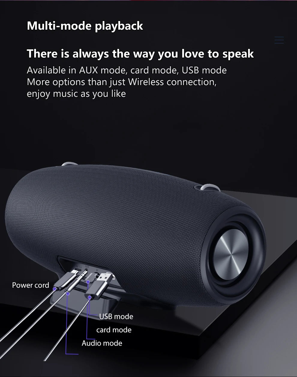 ZEALOT S67 Portable Bluetooth loudspeaker with Shoulder belt Outdoor Waterproof Stereo Sound Strong Bass 40H Playback