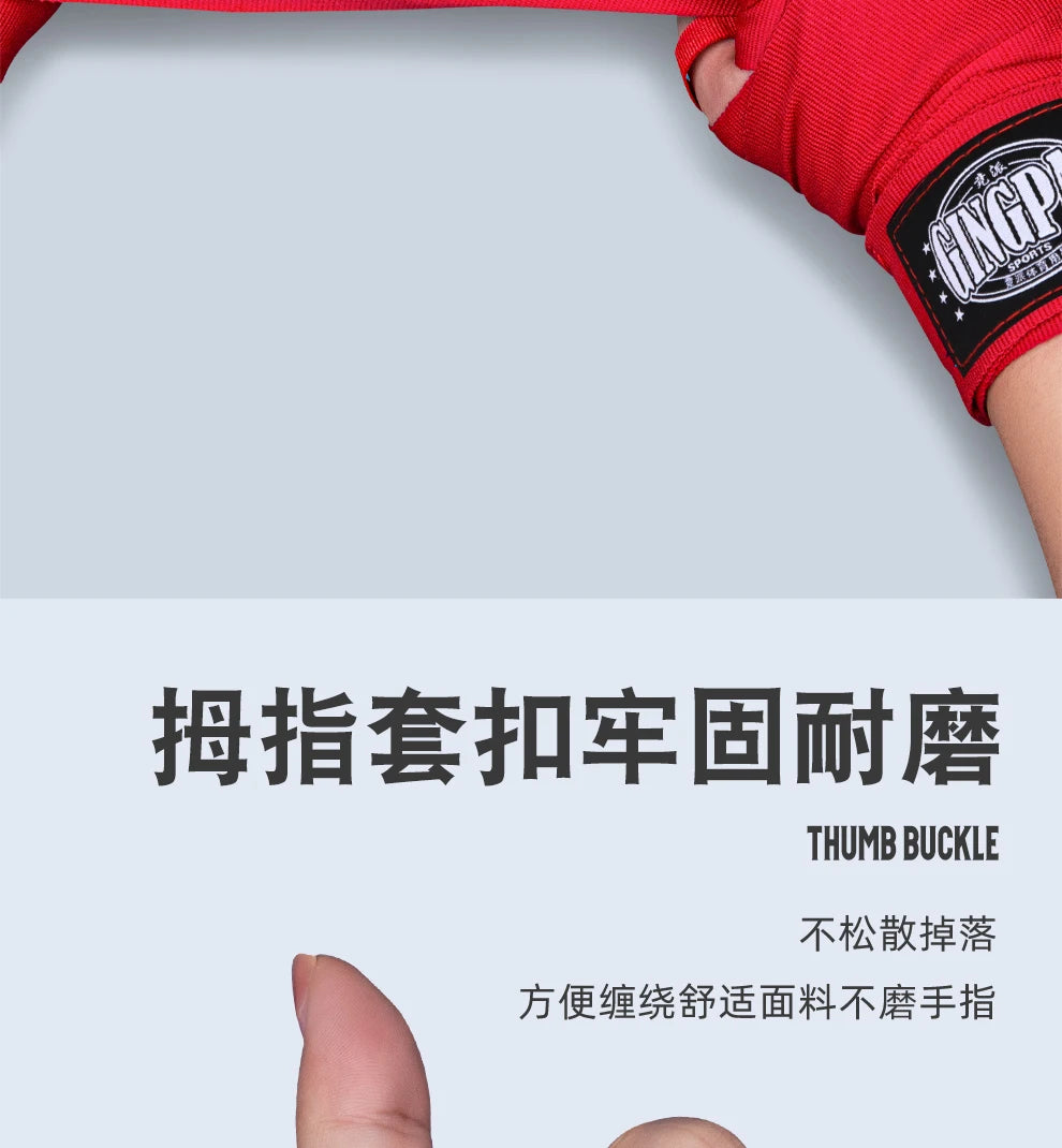 3/5M Boxing Bandage Cotton Elastic Hand Protector Wrist Wrap Handband Bandage Fitness Sanda Muay Thai Karate Sports Fist Bandage