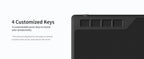 Gaomon S620 Graphics Tablet 6.5*4 Inch Small Drawing Digital Tablet for OSU Note-taking Painting Compatible with Android Phone