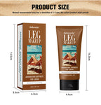 Waterproof Body Foundation With Free Powder Puff Bronze Leg Makeup Long Lasting Tanning Cream 100ml 3 Colors