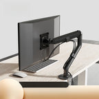 Adjustable display robotic arm for 17 to 32 inches heat dissipation desktop computer monitor stand